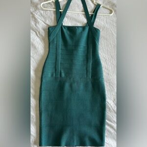Guess by Marciano Teal Bodycon Dress